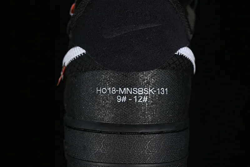All Categories Nk Air Force 1 Air Force Series Nk Air Force 1 Low Air Force Low Off White x Nk Air Force 1 Low OW Joint Transparent Black AO4606-001